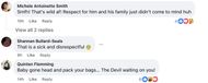 Fans comment on Maryah Cobbs' Facebook post (Image via Facebook/@Maryah Cobb)
